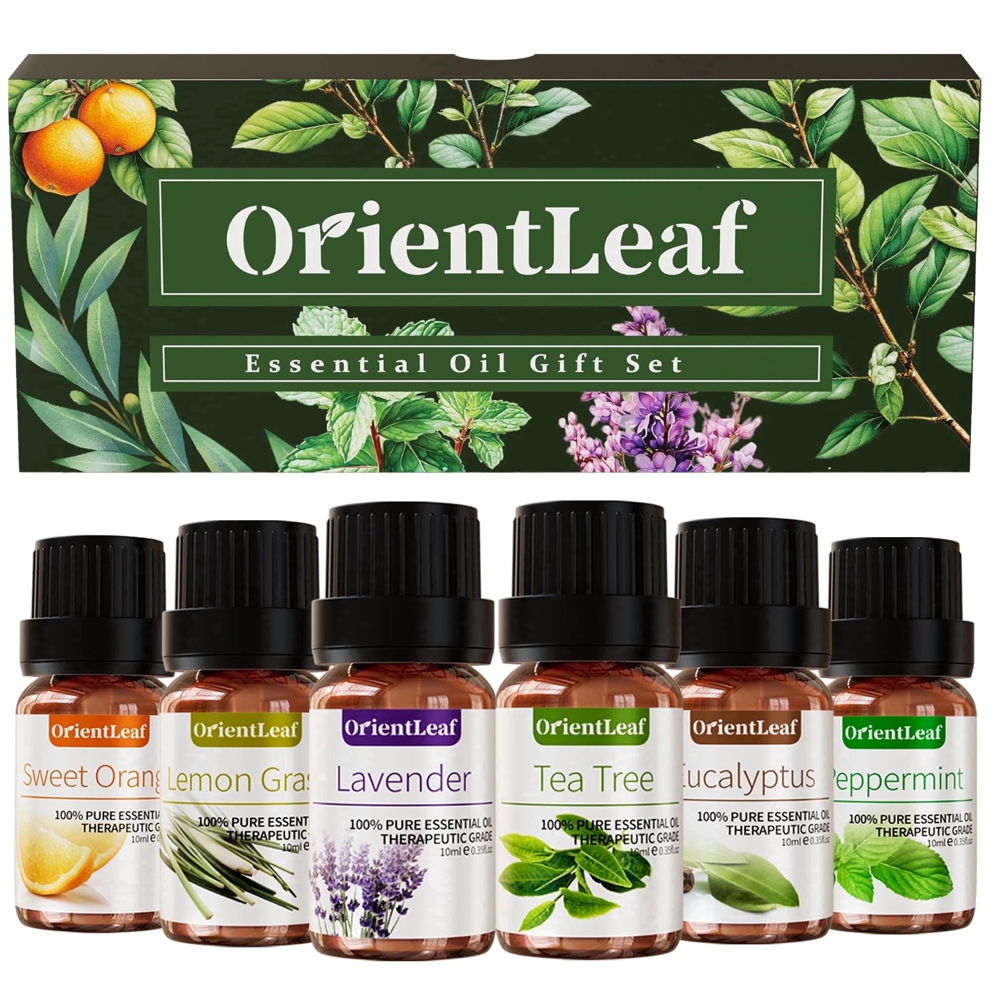Essential Oils Sets, 100% Pure Essential Oil for Diffuser, Aromatherapy, Sleep, Massage & DIY, Valentine'S Day Gift Sets for Women with Greeting Card